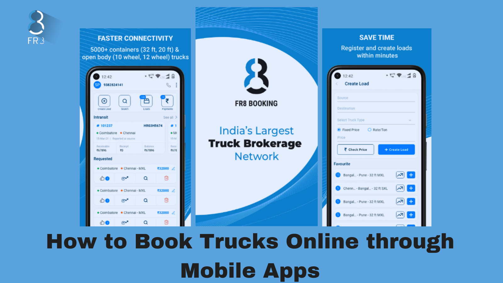 How To Book Trucks Online Through Mobile Apps